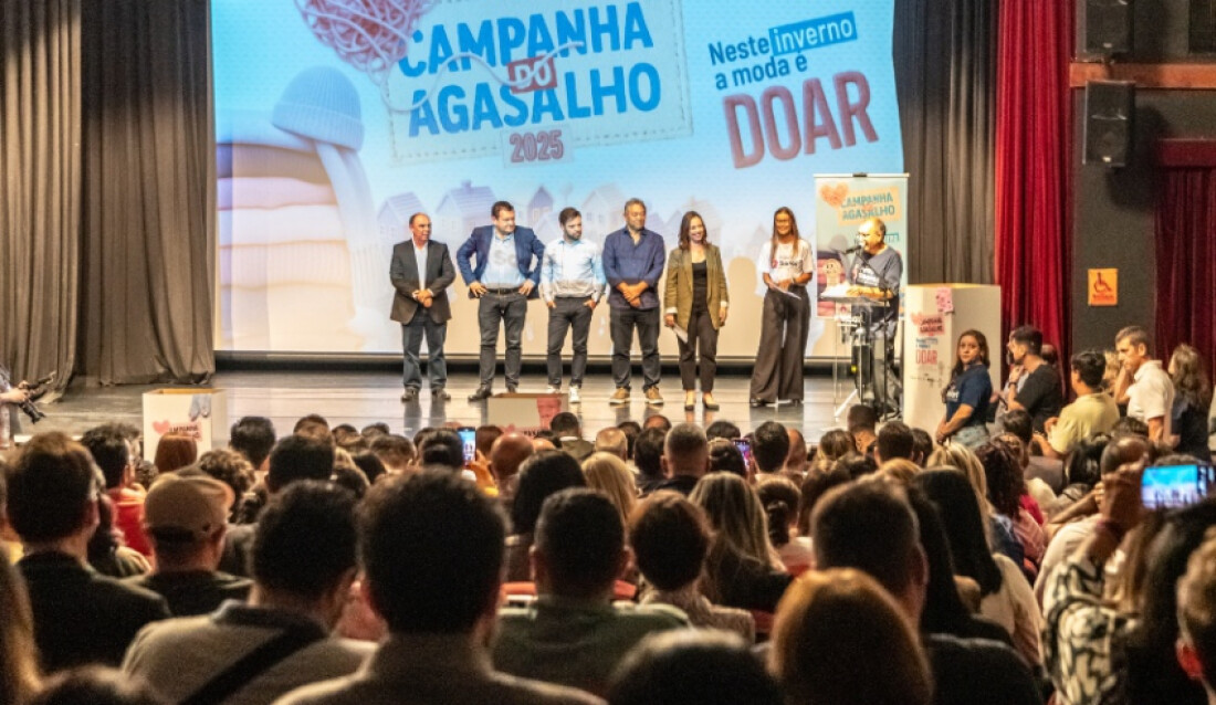 Solidariedade e parcerias marcam lançamento da Campanha do Agasalho em Mogi