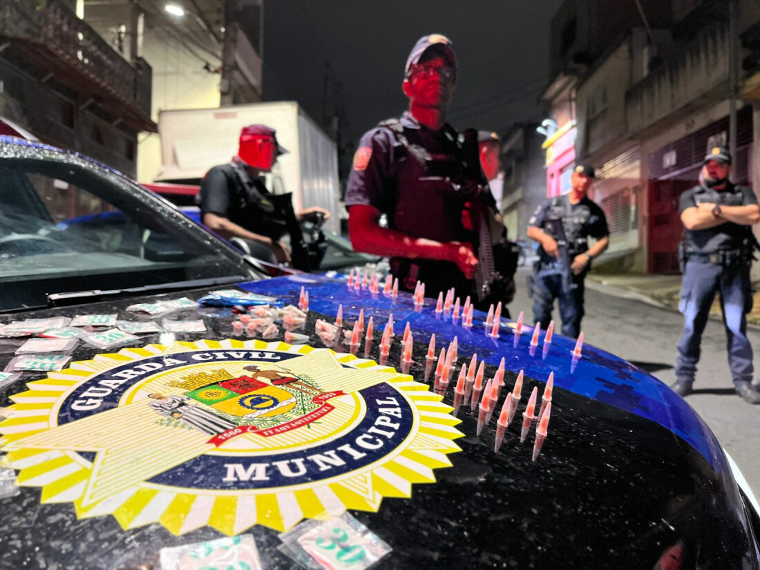 GCM de Itaquá ultrapassa marca de meia tonelada de drogas apreendidas desde 2021