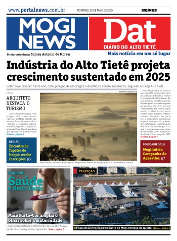 Edição Mogi News/DAT - 25 de maio de 2025