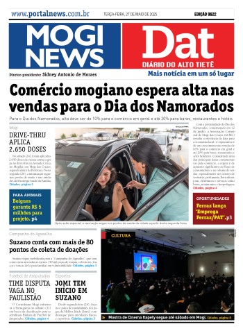 Edição Mogi News/DAT - 27 de maio de 2025