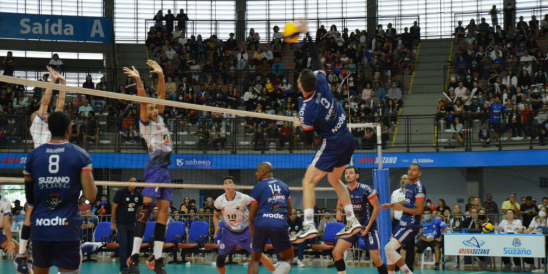 Troca de ingressos para partida do Suzano Vôlei acontece hoje