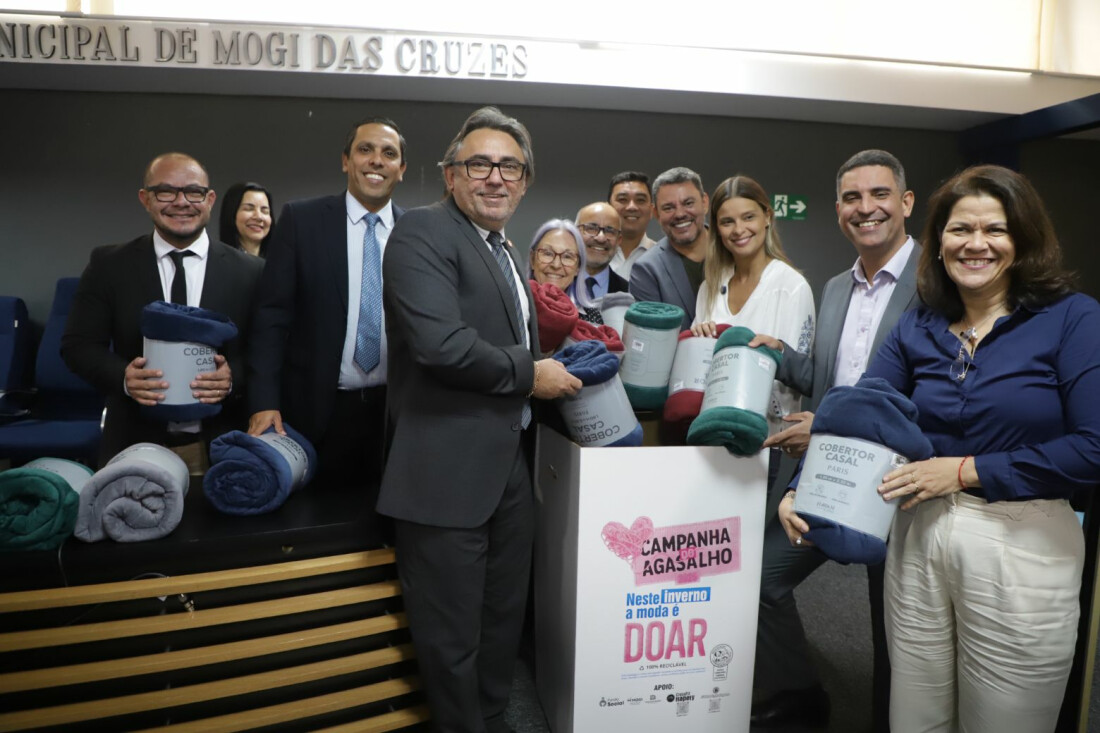 Câmara de Mogi será ponto de coleta da “Campanha do Agasalho 2025”