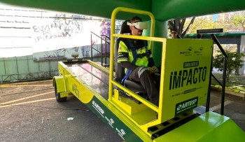 Largo do Rosário, em Mogi, recebe simulador de impacto nesta quinta
