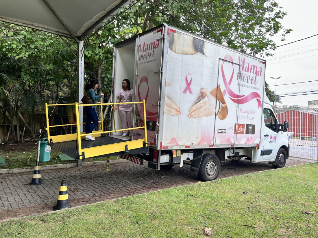 Unidade móvel vira mensal em Guararema e faz 400 mamografias na última semana