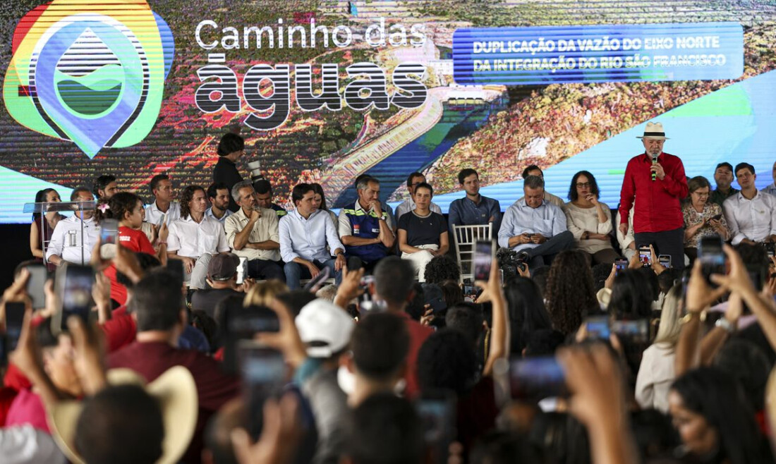 São Francisco: Lula autoriza duplicação de bombeamento do Eixo Norte