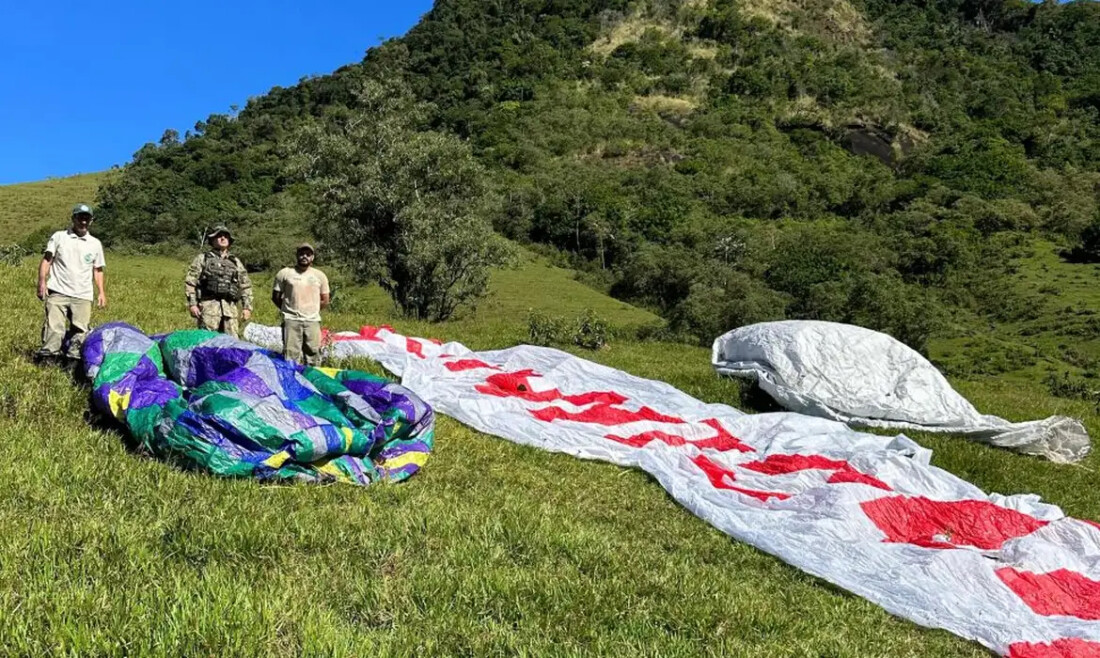 Balões caem em parque do Rio e são apreendidos; prática é crime