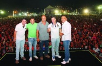 Shows atraíram mais de 350 mil pessoas