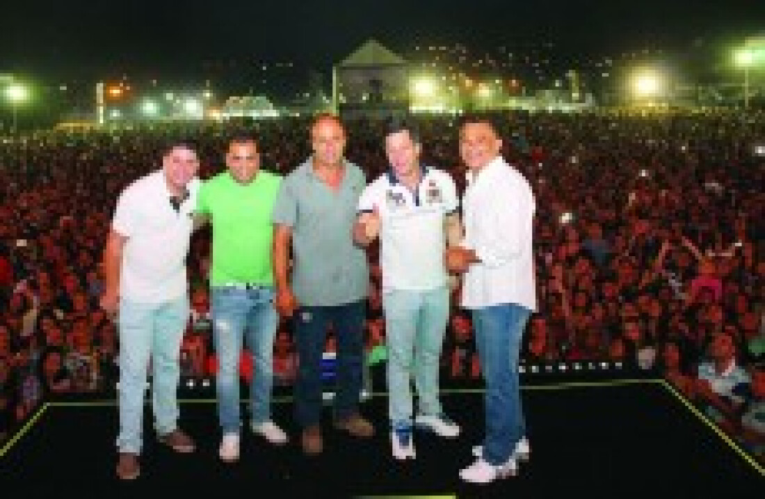 Shows atraíram mais de 350 mil pessoas