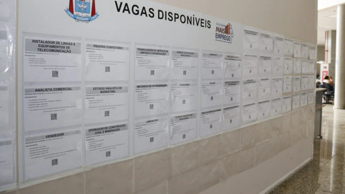 Suzano lidera geração de empregos no Alto Tietê em abril; Poá fica no vermelho 