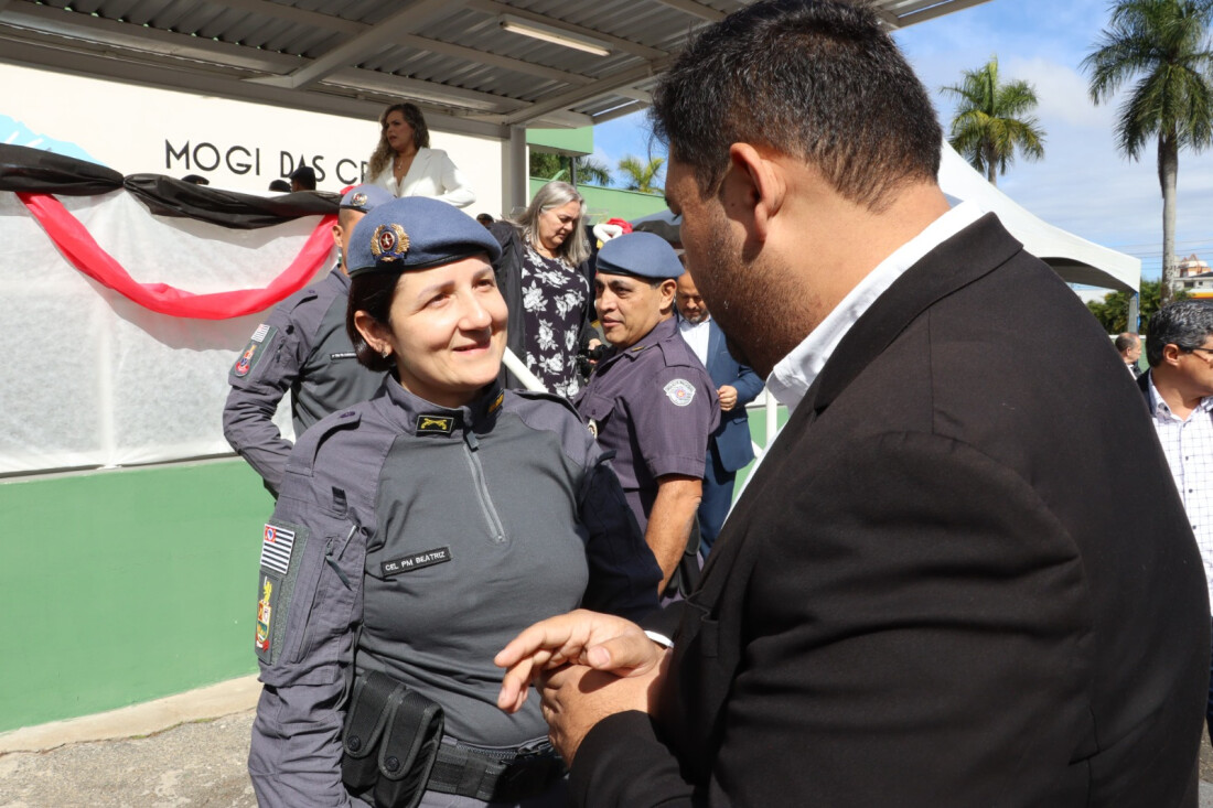 Pedro Ishi prestigia 19º aniversário do Comando de Policiamento de Área Metropolitana