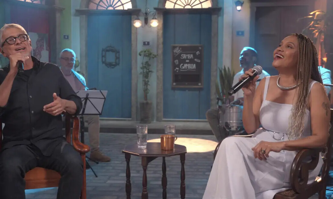 Zé Renato canta Zé Keti no programa Samba na Gamboa