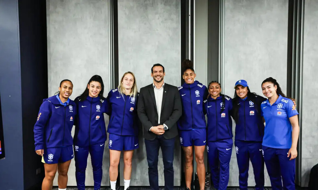 Novo presidente da CBF projeta mais investimentos no futebol feminino