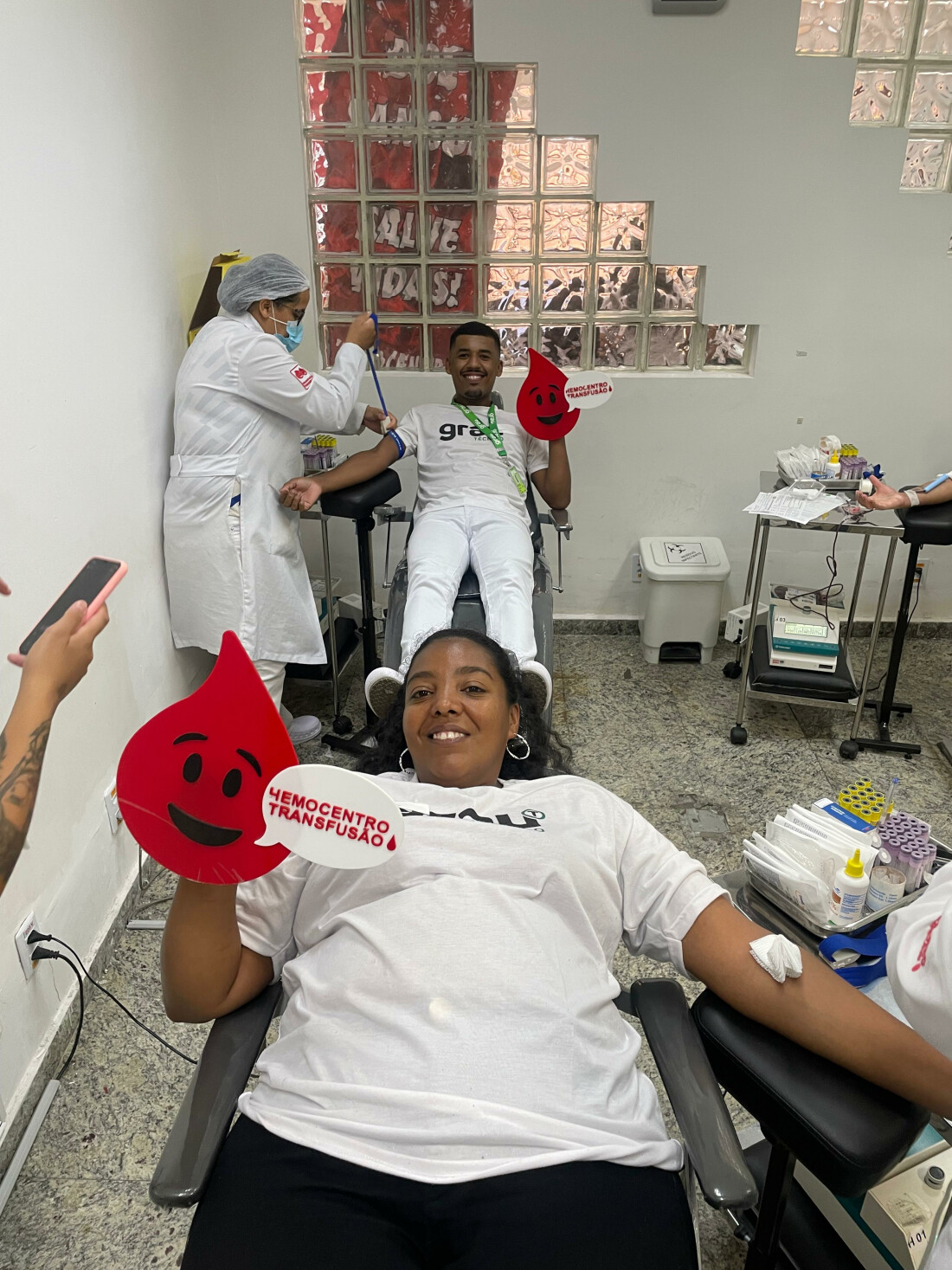 Grau Técnico mobiliza alunos e comunidade para campanha de doação de sangue
