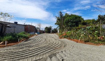 Secretaria acompanha obras de infraestrutura na Chácara Santo Ângelo