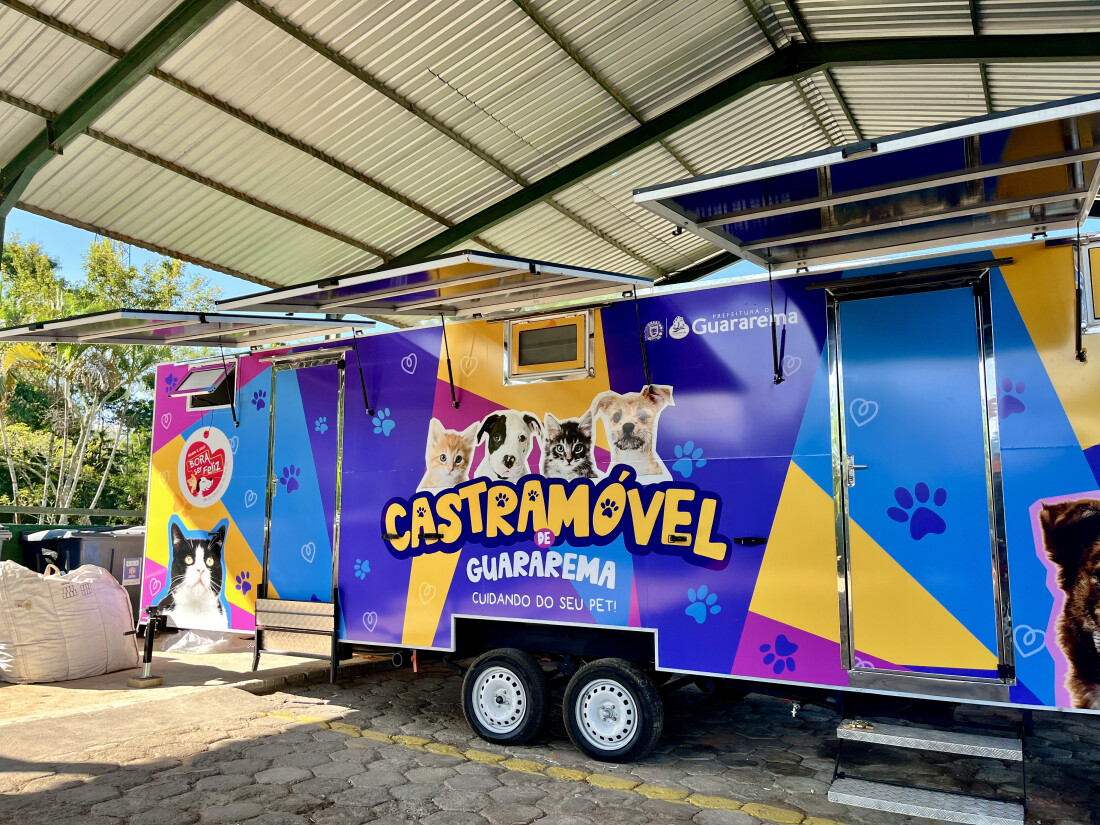 Guararema inaugura Castramóvel com ação especial neste sábado (7)