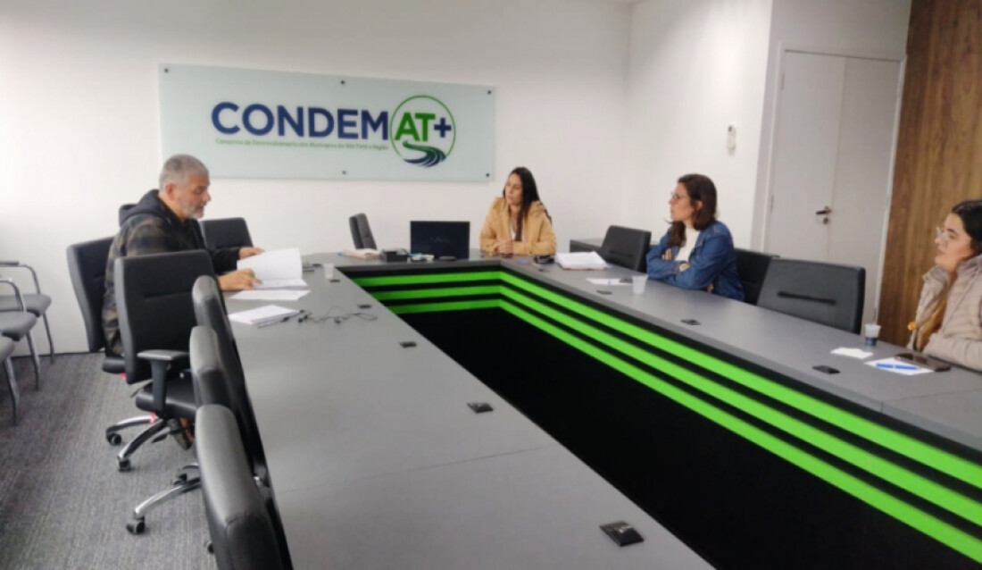 Câmara do Condemat+ avança com programa para uso sustentável da água 