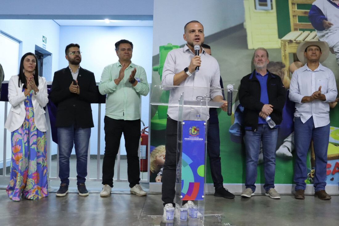 Itaquá inaugura creche no Jardim Napoli e chega a 8ª unidade entregue em 40 dias