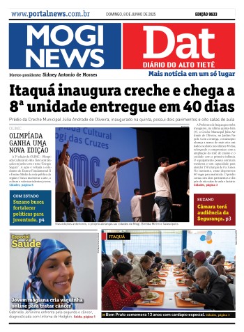 Edição Mogi News/DAT - 8 de junho de 2025