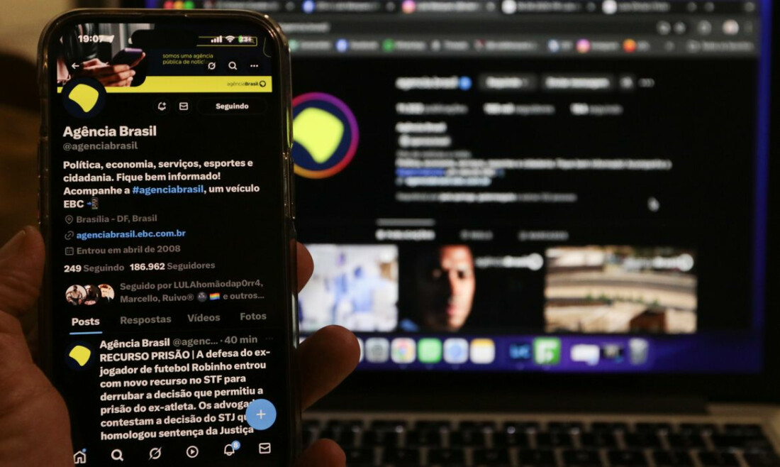 Redes da Agência Brasil ampliam alcance e crescem 15 vezes em 2025