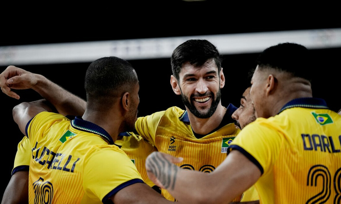 Vôlei: renovada, seleção masculina estreia 4ª feira na Liga das Nações