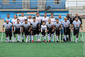 Corinthians Mogi disputa a Copa do Brasil de Futebol de Amputados em Goiânia