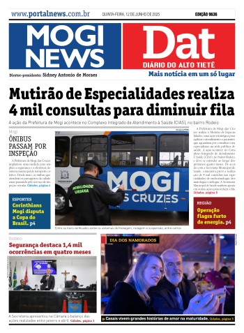 Edição Mogi News/DAT - 12 de junho de 2025