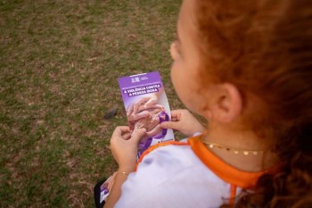 Prefeitura de Guararema realiza ações relacionadas ao Junho Violeta