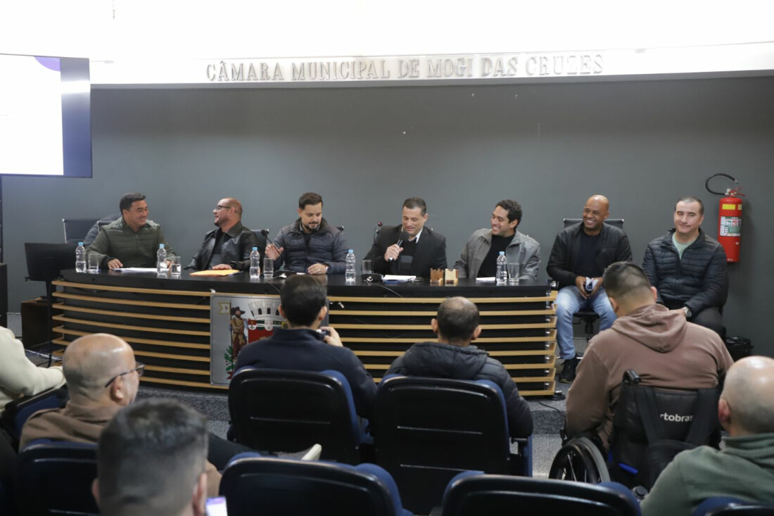 Câmara recebe audiência de prestação de contas da Secretaria de Esportes e Lazer 