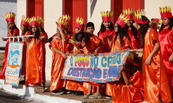 Crianças debatem mudanças climáticas e criam projeto de lei em Goiás