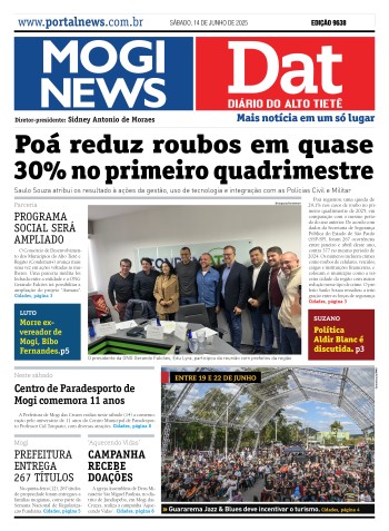 Edição Mogi News/DAT - 14 de junho de 2025
