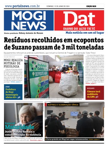 Edição Mogi News/DAT - 15 de junho de 2025
