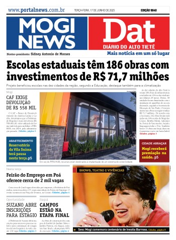 Edição Mogi News/DAT - 17 de junho de 2025