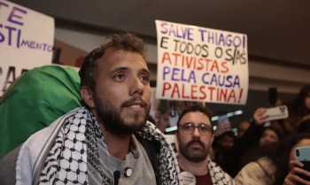 Ativistas preparam "missão maior" à Faixa de Gaza, diz Thiago Ávila