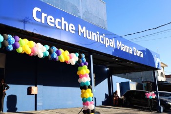 Creche Municipal Mama Dora é ampliada e passa a atender 283 estudantes de Itaquá