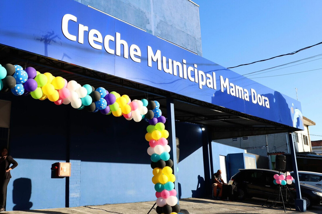 Creche Municipal Mama Dora é ampliada e passa a atender 283 estudantes de Itaquá