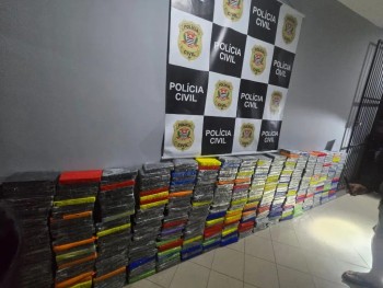 Ação da Polícia Civil de Mogi apreende 520 kg de cocaína no litoral norte
