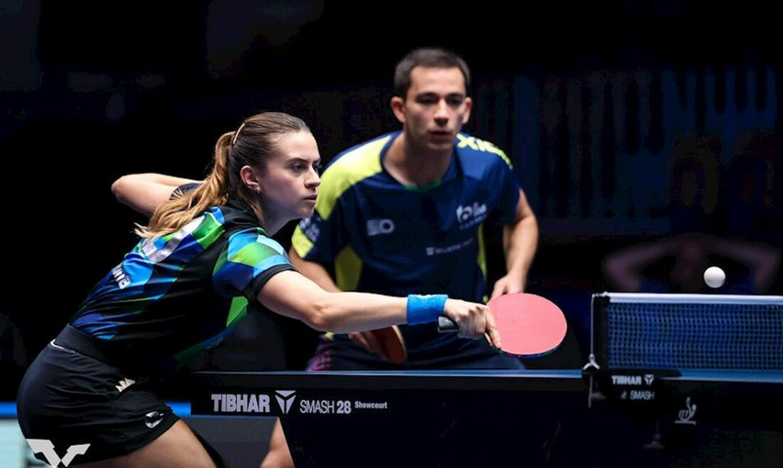 Calderano e Bruna Takahashi vão às quartas em torneio na Eslovênia