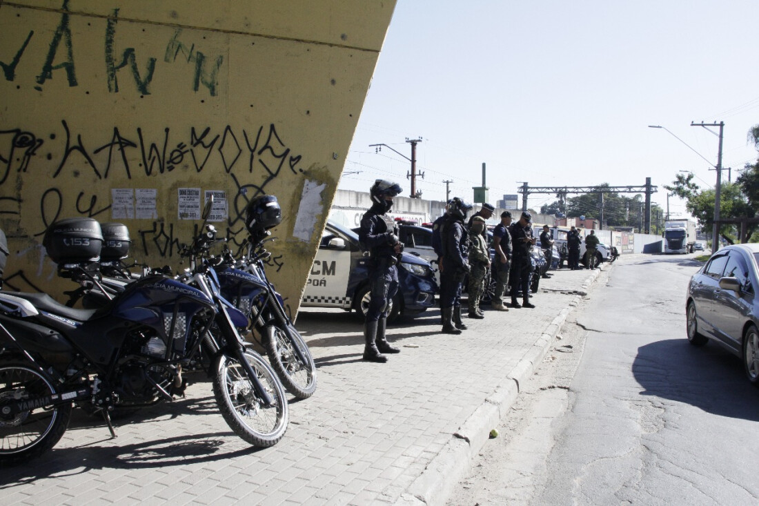 PM realiza operação com apoio da GCM para combate ao crime em Poá