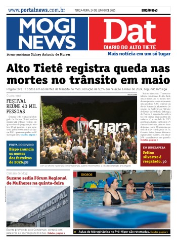 Edição Mogi News/DAT - 24 de junho de 2025