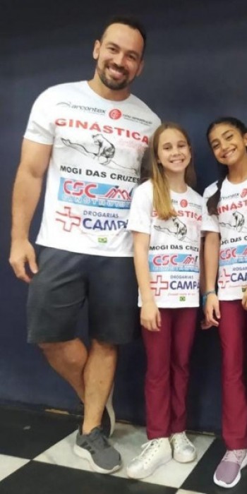 Trio de ginastas fica entre as 25 melhores do país