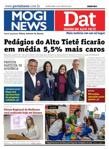 Edição Mogi News/DAT - 26 de junho de 2025