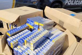 Carga de quase 10 mil maços de cigarro roubados é apreendida na Mogi-Dutra