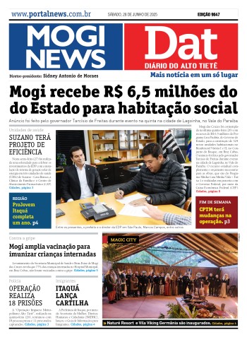 Edição Mogi News/DAT - 28 de junho de 2025