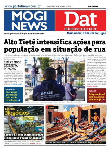 Edição Mogi News/DAT - 29 de junho de 2025