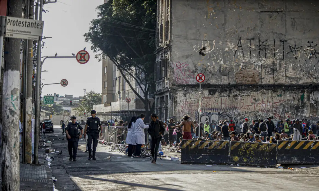 Racismo é fator determinante na formação da Cracolândia, diz relatório