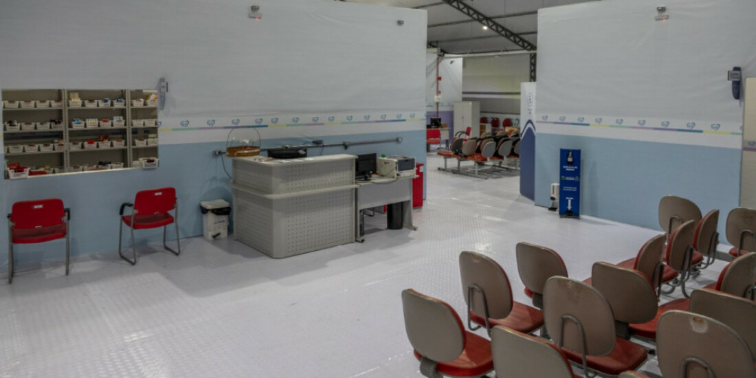 Unidade Temporária de Saúde atende os moradores