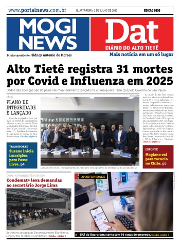 Edição Mogi News/DAT - 2 de julho de 2025