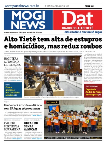 Edição Mogi News/DAT - 3 de julho de 2025