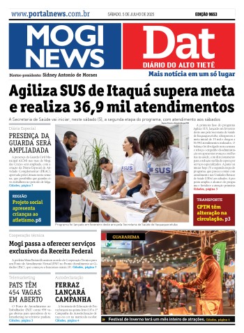 Edição Mogi News/DAT - 5 de julho de 2025