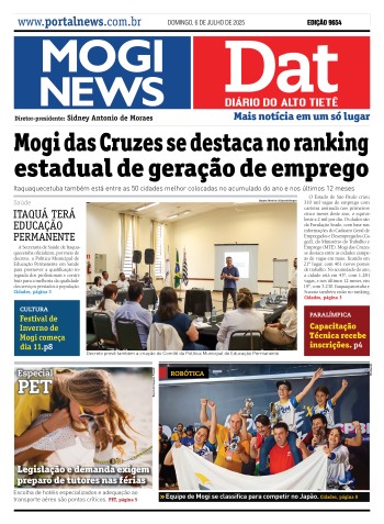 Edição Mogi News/DAT - 6 de julho de 2025